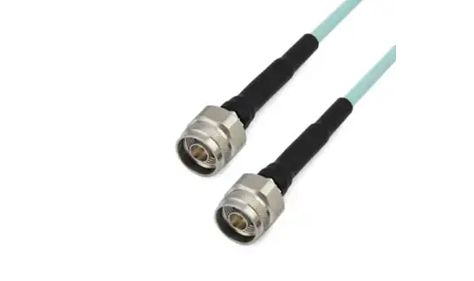 N Male to N Male Cable Assembly 205A Low Loss Phase Stable Flexible Coax Cable With FEP Jacket DC - 18GHz